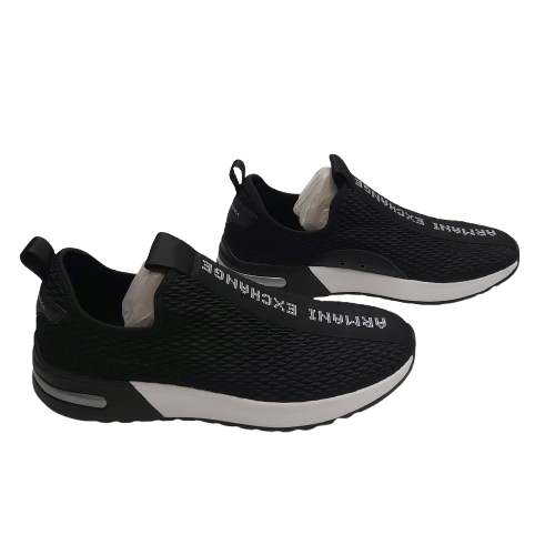 Armani Exchange Black Men’s Size US 11 Mesh Sneakers (With Box)