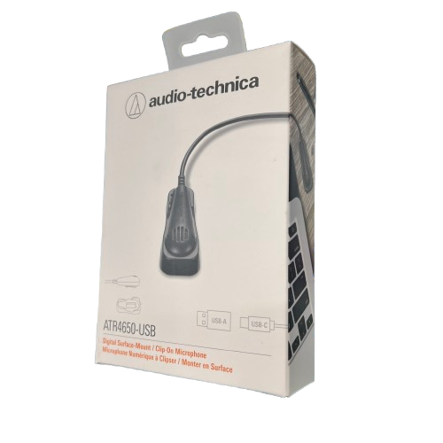Audio-Technica ATR4650-USB Omnidirectional Condenser Microphone (MK)