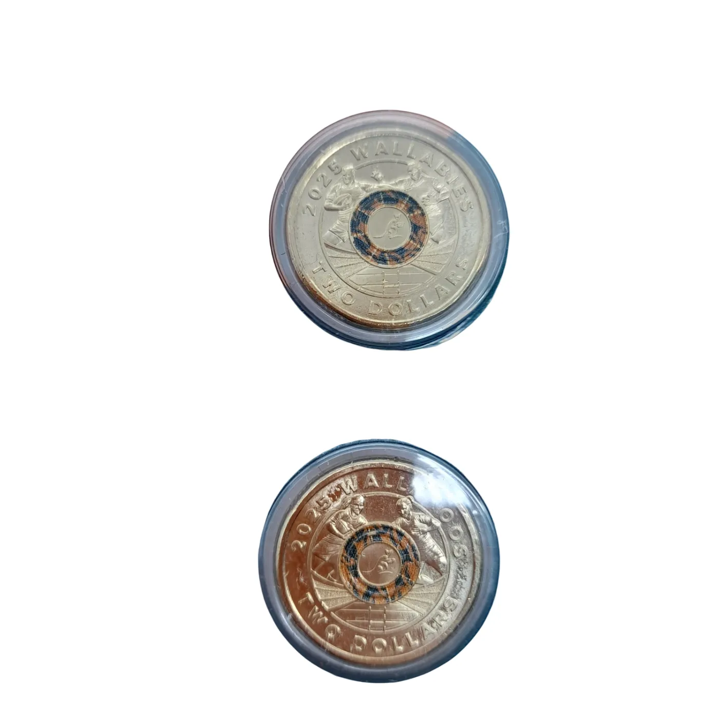 Royal Australian Mint $2 Coin 2025 – Uncirculated – Wallabies and Wallaroos (WR)