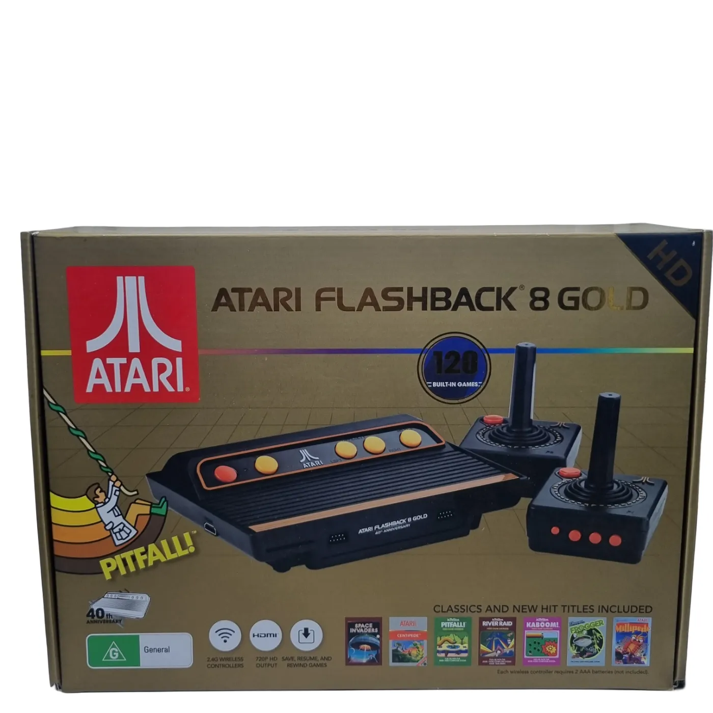 Atari Flashback 8 Gold HD 40th Anniversary Edition AR3620 (WR 1401921)