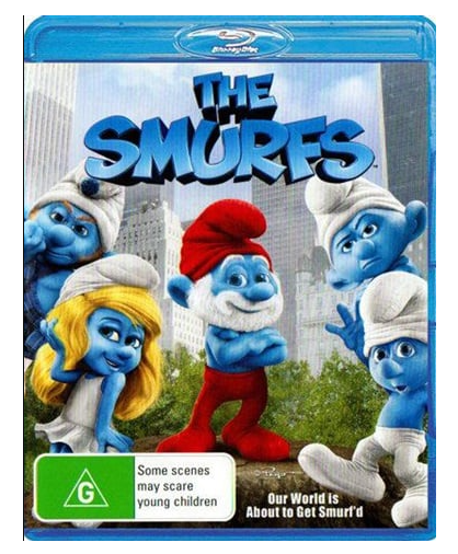 The Smurfs Blu Ray – Good Condition (CP- 1256342)