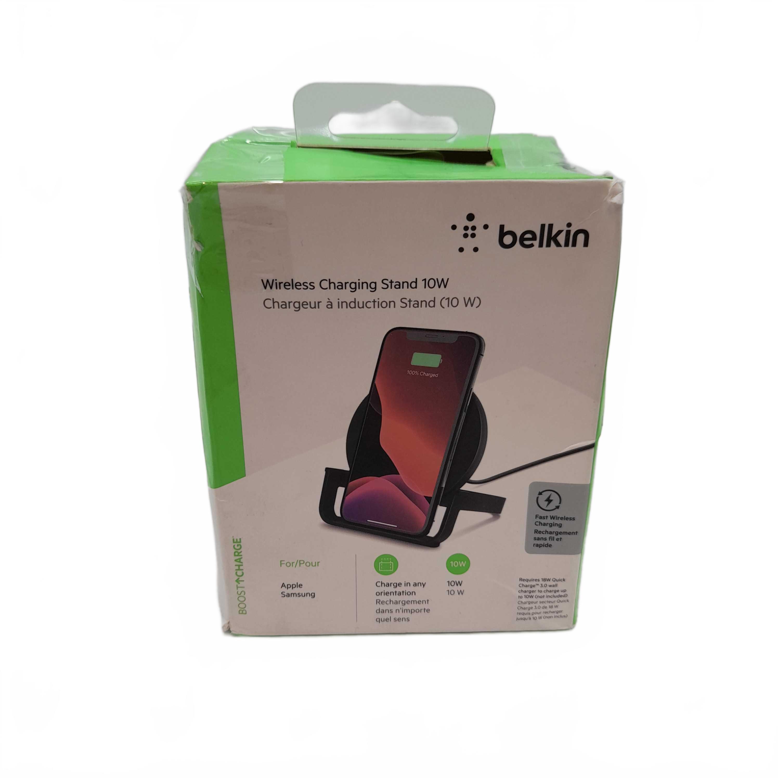 Belkin Wireless Charging Stand 10W In Damaged Box (WR 1425198)