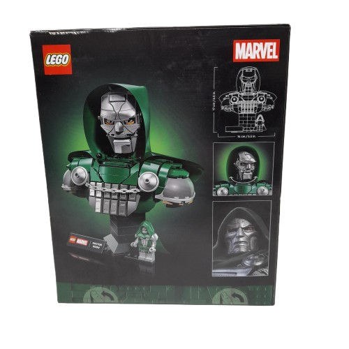 LEGO 76345 Marvel Doctor Doom Bust *Box Damaged* (LN)