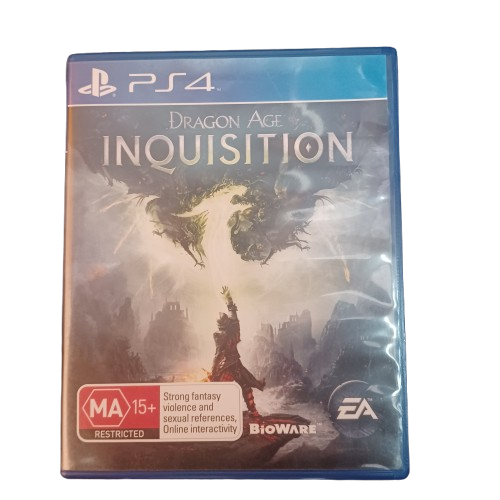 Playstation 4 Dragon Age Inquisition, Excellent Condition With Case No Manual