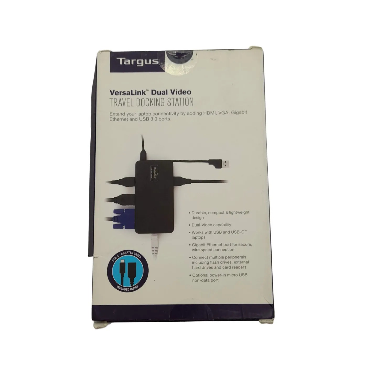 Targus VersaLink USB 3.0 Docking Station Black in Box (WL 1424445)
