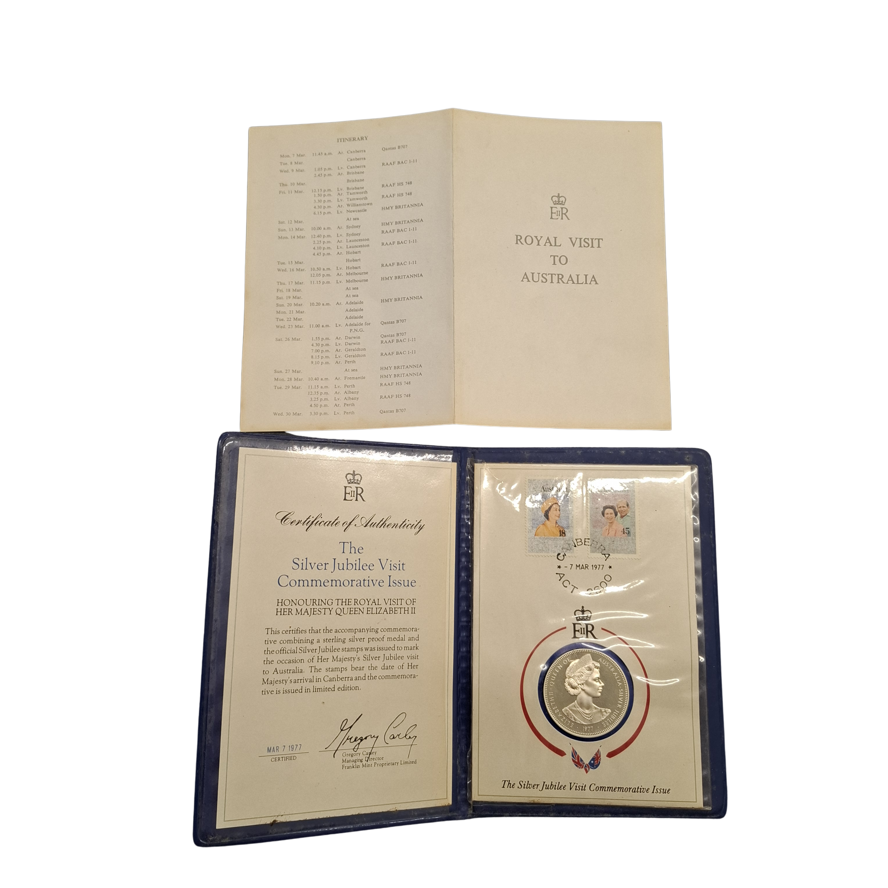 Franklin Mint Coin The Silver Jubilee V Commemorative Issue (JN)