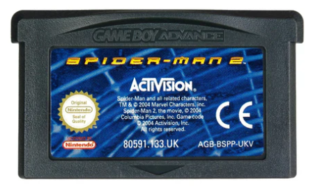 Spider-Man 2 Gameboy Advance Cartridge Only (CP-1352660)