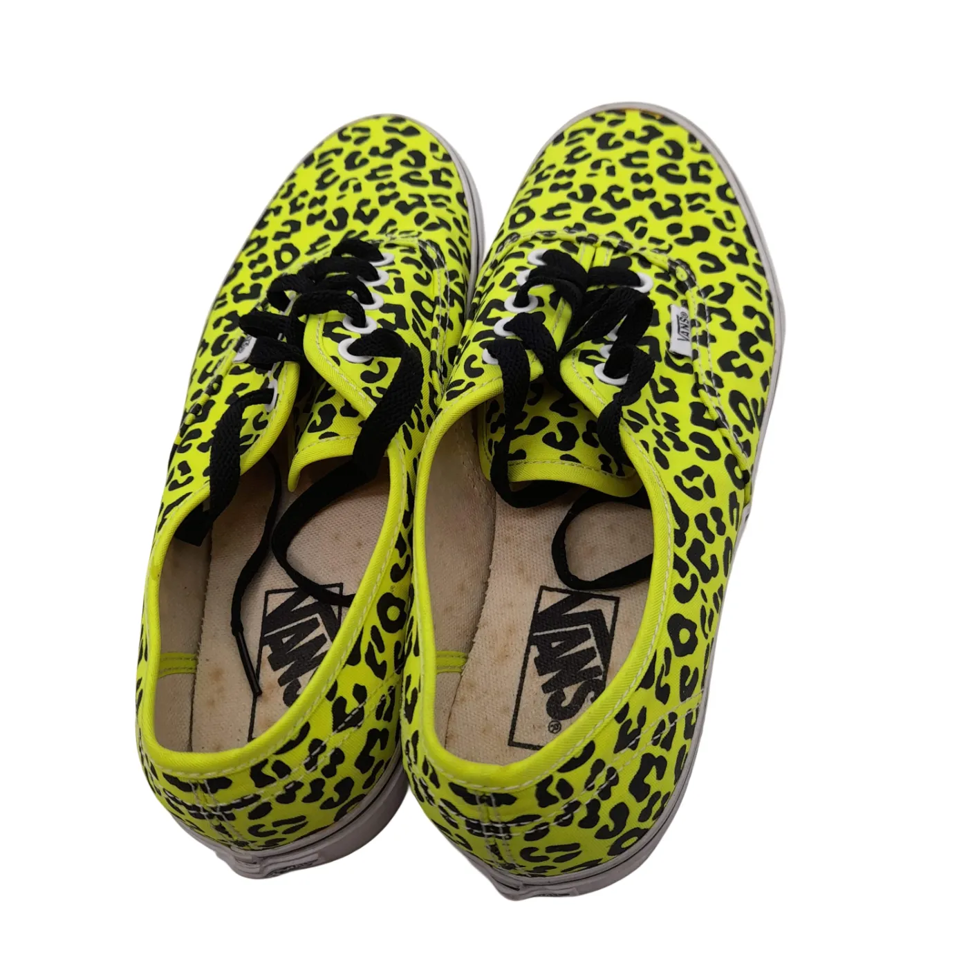 Vans Shoes – TC6D Neon Leopard Yellow/Black – Size US 8 (WL 1380772)