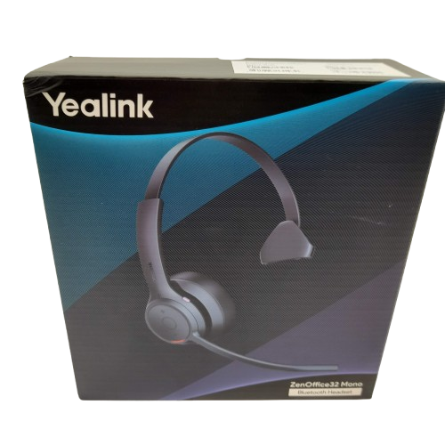 Yealink ZenOffice 32 Mono Bluetooth Headset Black ZM321 As New In Box (WL1435721)