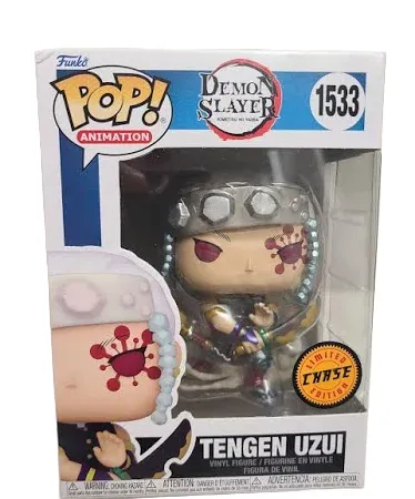 Pop Funko Figurine: Demon Slayer #1533 Tengen Uzui (Chase Limited Edition)