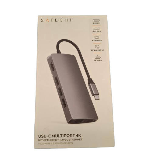 Satechi USB-C Multiport 4K Hub With Ethernet (JN)