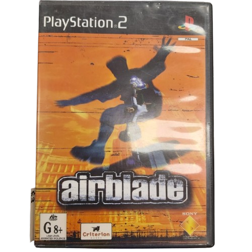 Playstation 2 Game Air Blade, Average Condition With Case & Manual