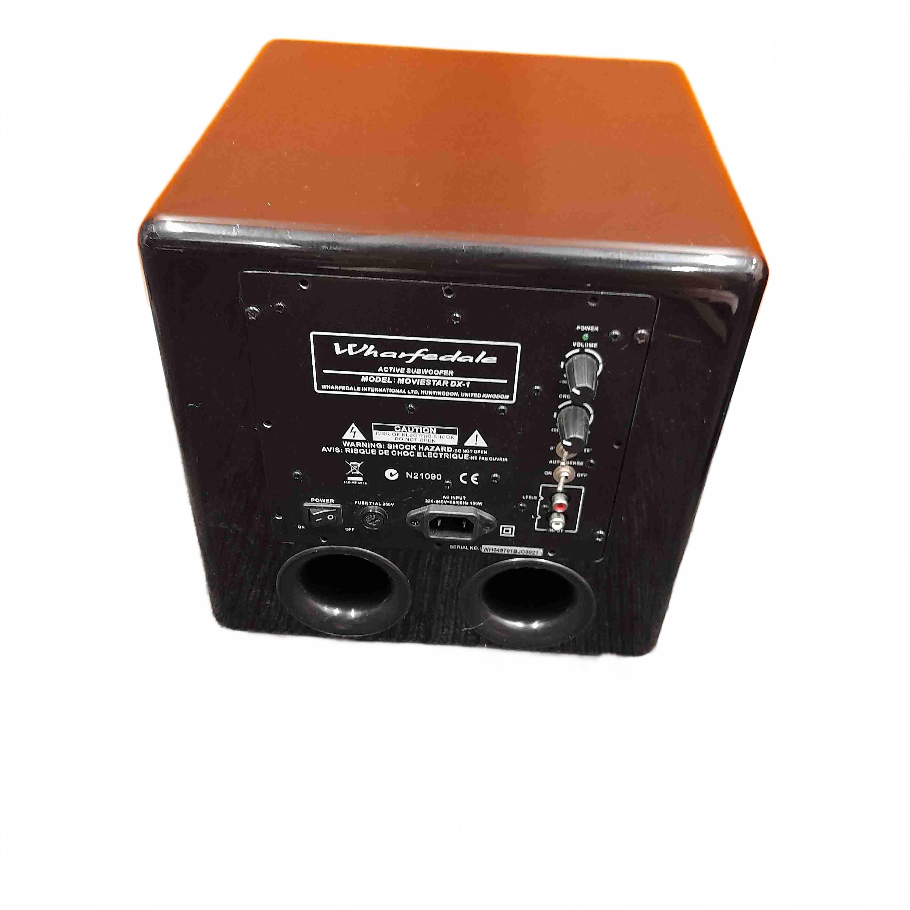 Wharfedale Moviestar DX-1 Subwoofer And 5 Speakers Black (1441191) (WL)