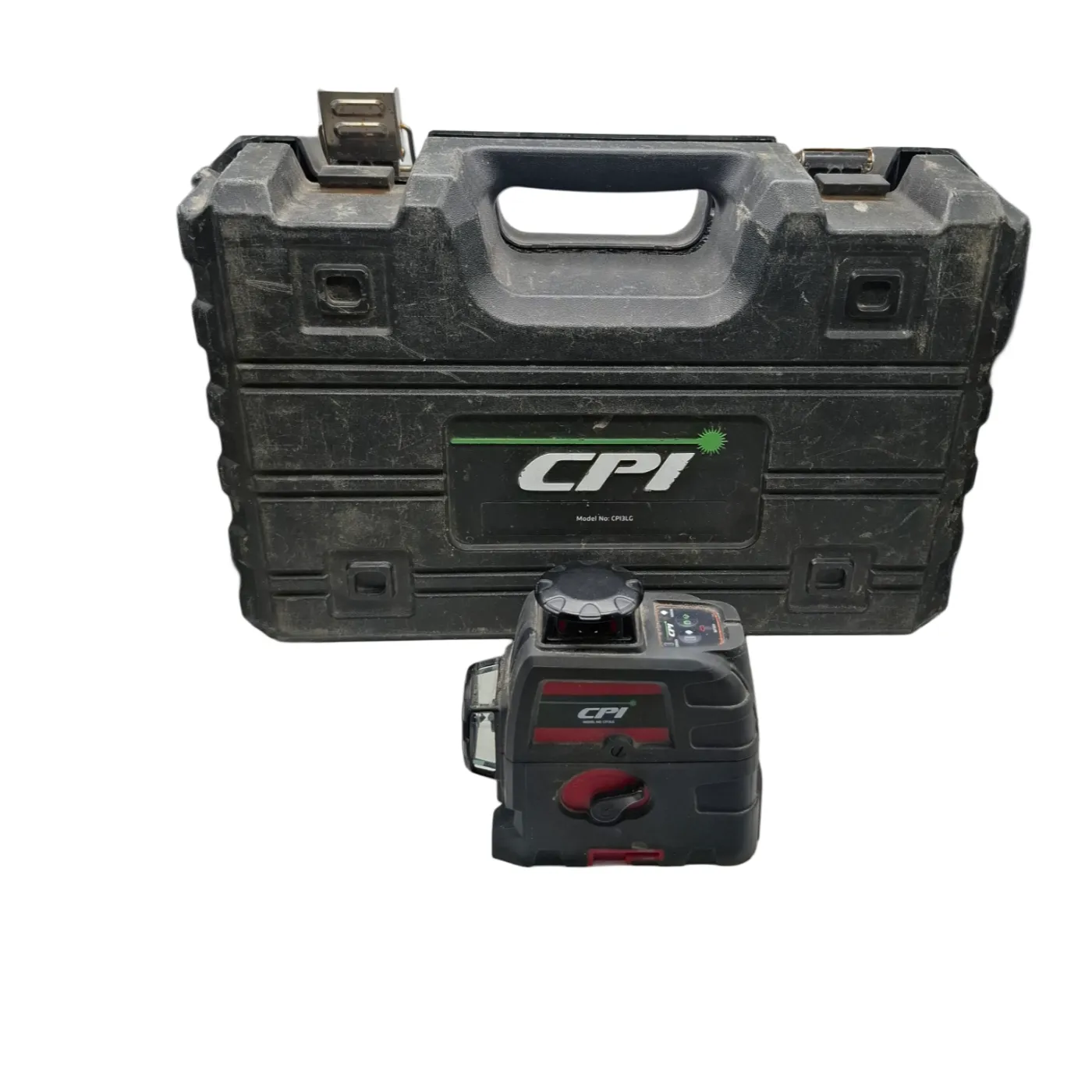 CPI CPI3LG 7.4V 2.2Ah Li-ion Multiline Self-Levelling Green Beam Line Laser Kit + Case and 2 Batteries (WR 1378955)