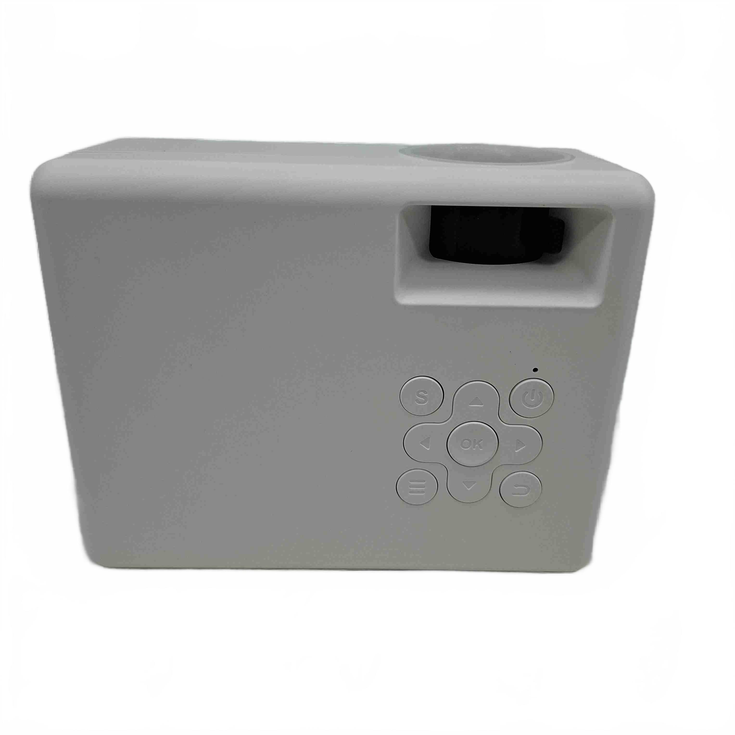 Anko Mini Projector 720P White + Power + Remote (WR1429577)