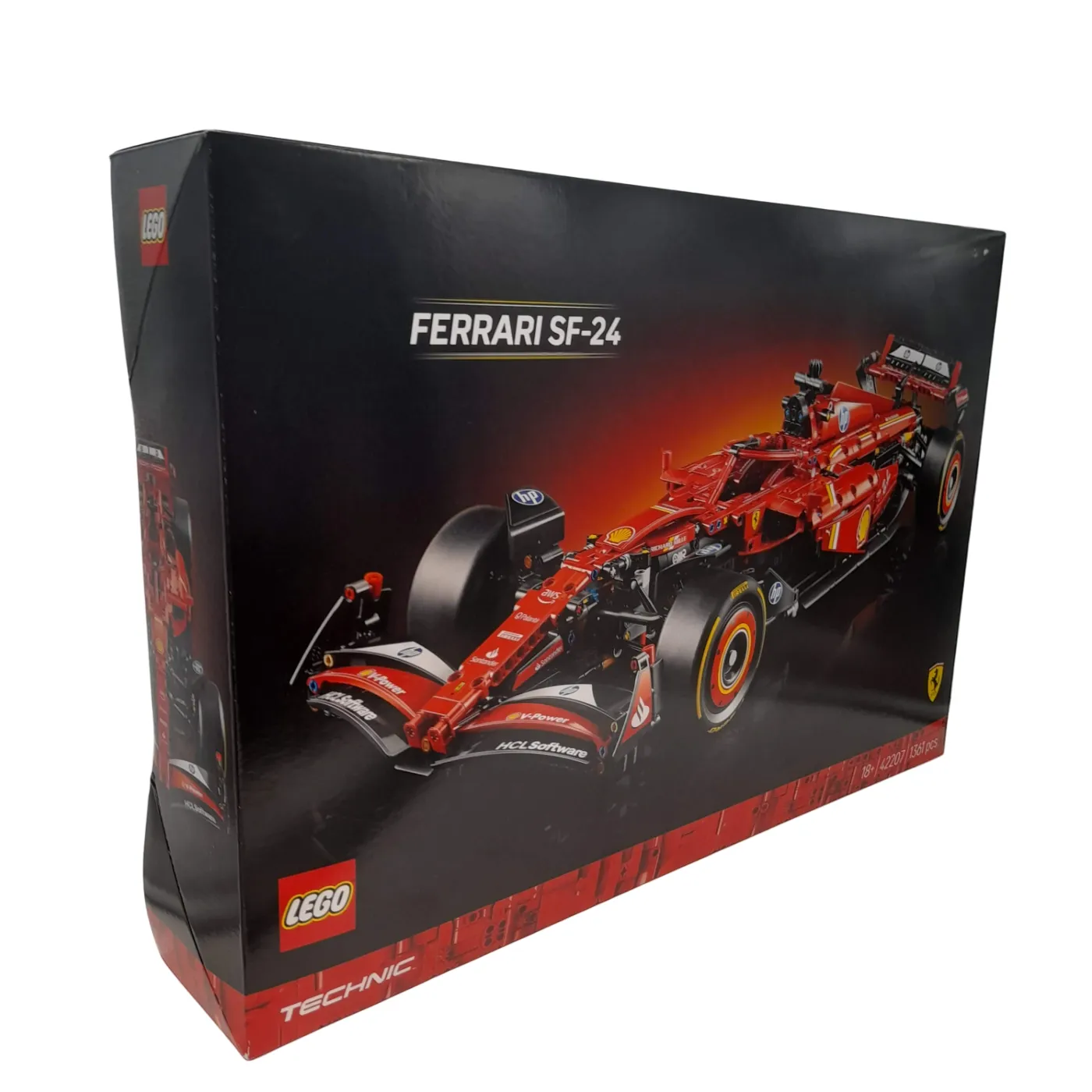 LEGO Technic Ferrari SF-24 1,361 Pieces – Sealed in Box (WL 1365896)