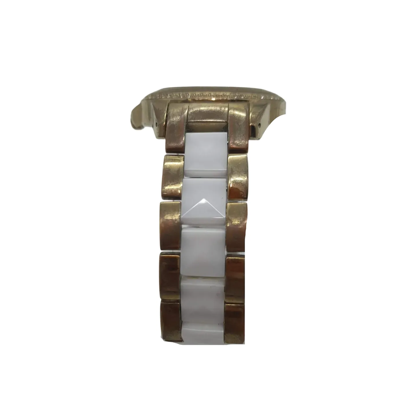 Ladies White/Gold Pierre Cardin Analogue Watch 5425 (WL)