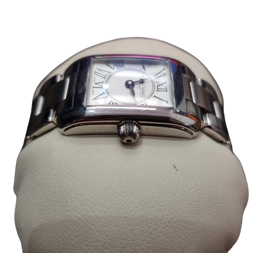Ladies Silver Frederique Constant Geneve watch
