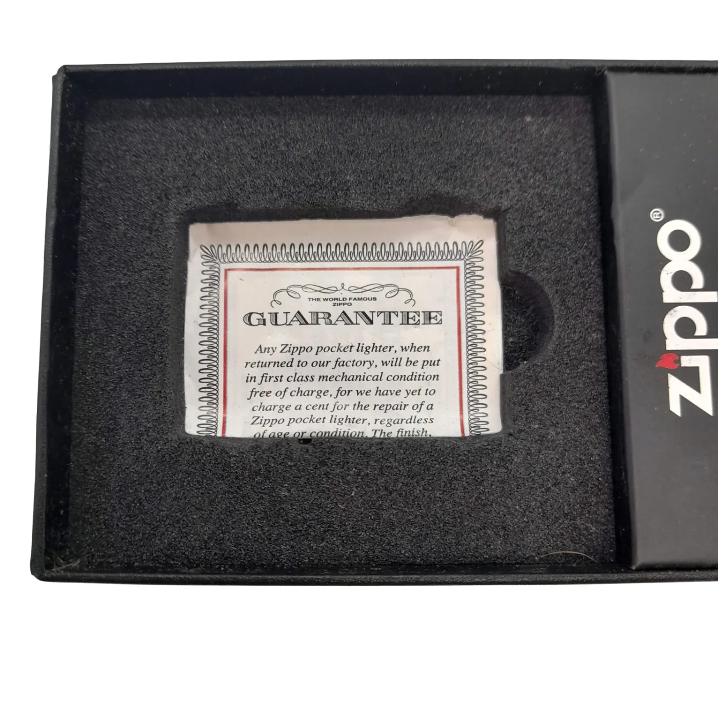 ZIPPO Lighter – Gold Snake Coil Design (with Box)