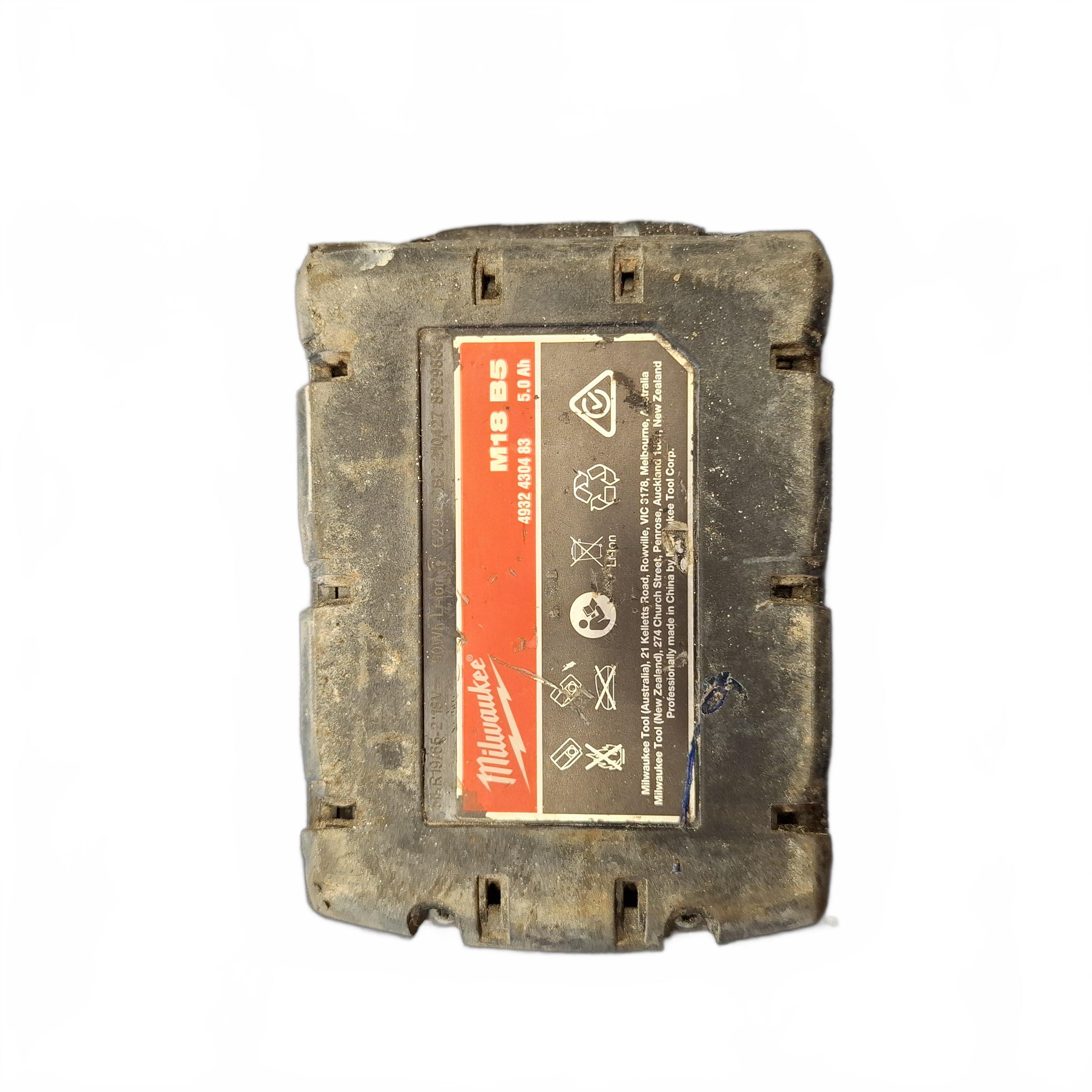 Milwakee M18 B5 18V 5.0Ah Redlithium Battery (JN) (Used)