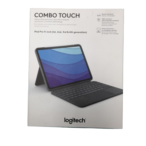 Logitech Combo Touch YU0048 Detachable Backlit Keyboard Case For iPad 10.5-inch