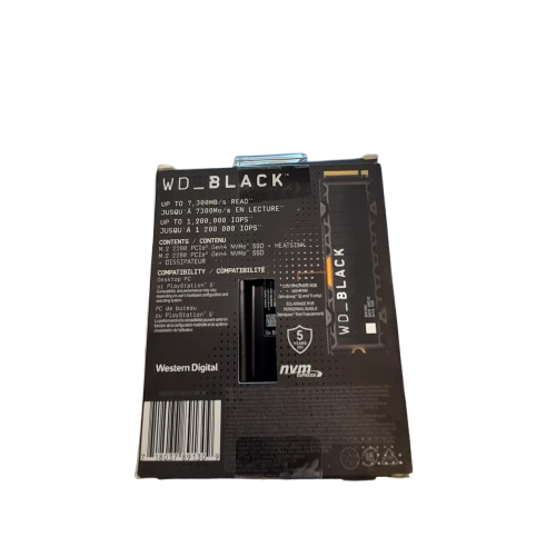 Western Digital Black SN850X NVMe SSD, 2TB, M.2, 5 Yrs (MR 1342913)