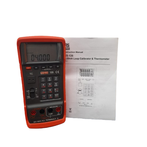 RS PRO RS-135 Loop Calibrator and Thermometer (LN)