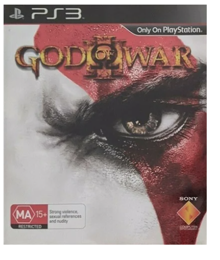 Sony PS3  Game God Of War III With Manual – Good Condition