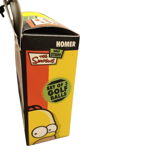 The Simpsons Golf Stuff Set of 3 Golf Balls (WR)