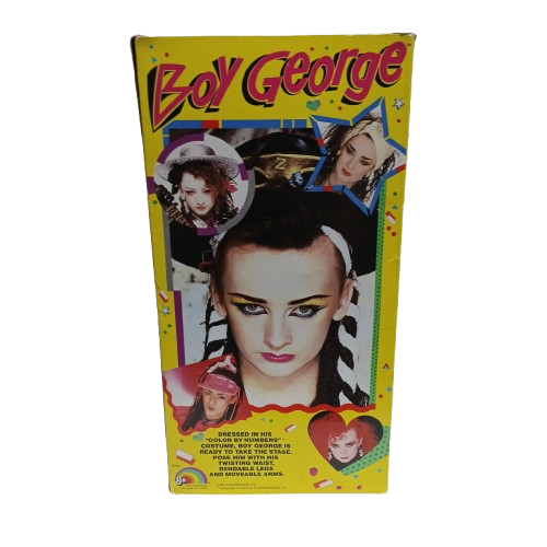 Boy George Vintage Doll & Clothing Shoes #7700 Outrageous Boy Of Rock 1984 – Overall Good Condition,Box Has Some Wear (CP)
