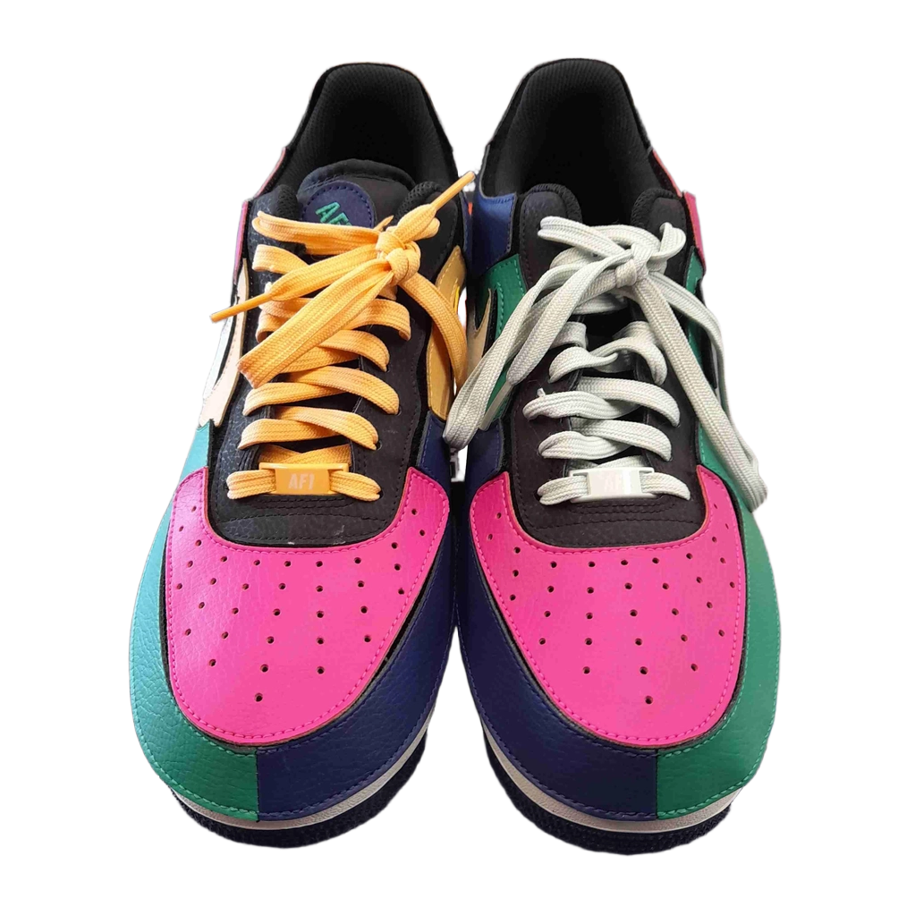 Nike Air Force 1/1 Black Multi-Color US Mens 12 DB2576-001 (GE)