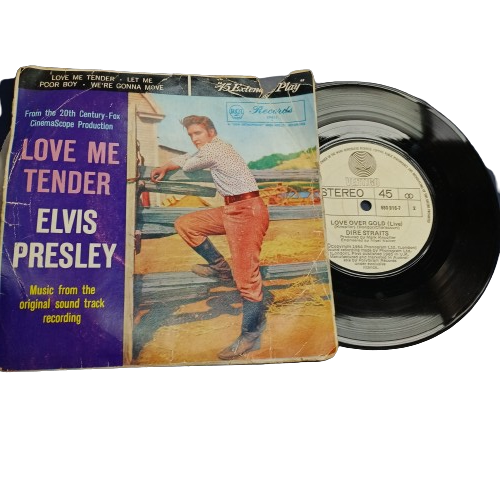Elvis Presley Love Me Tender Vinyl Record (CP)