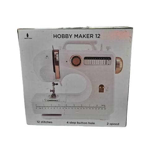Timber &  Thread Sewing Machine Hobby Maker 12 With Box And Pedal