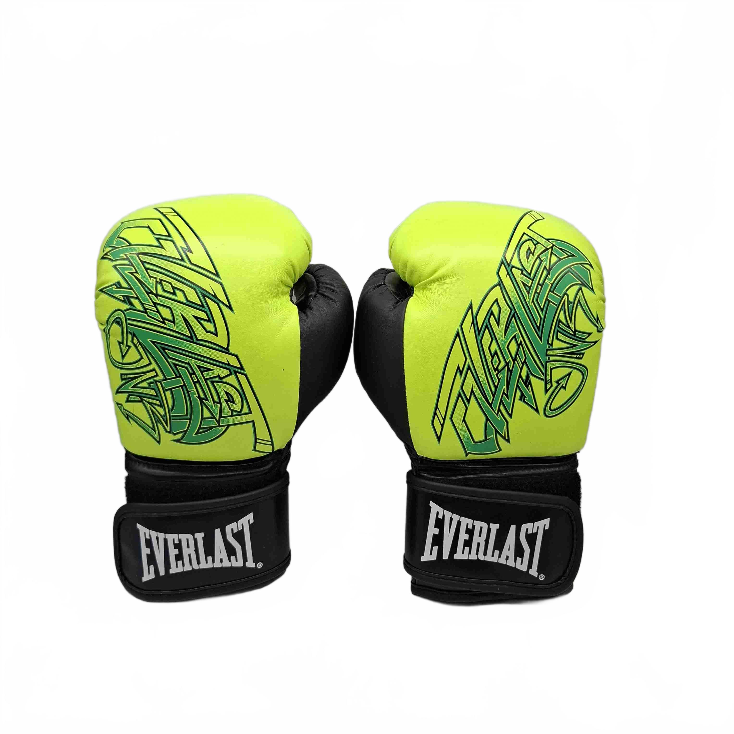 Everlast Boxing Gloves Green Graffiti Style (WR 1431575)