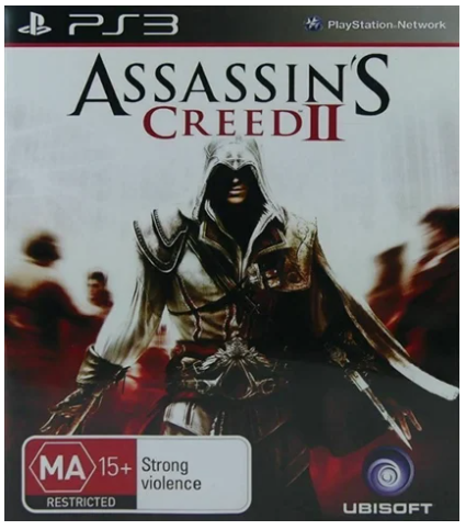 Assassins creed 2 Playstation 3 With Manual Good Condition