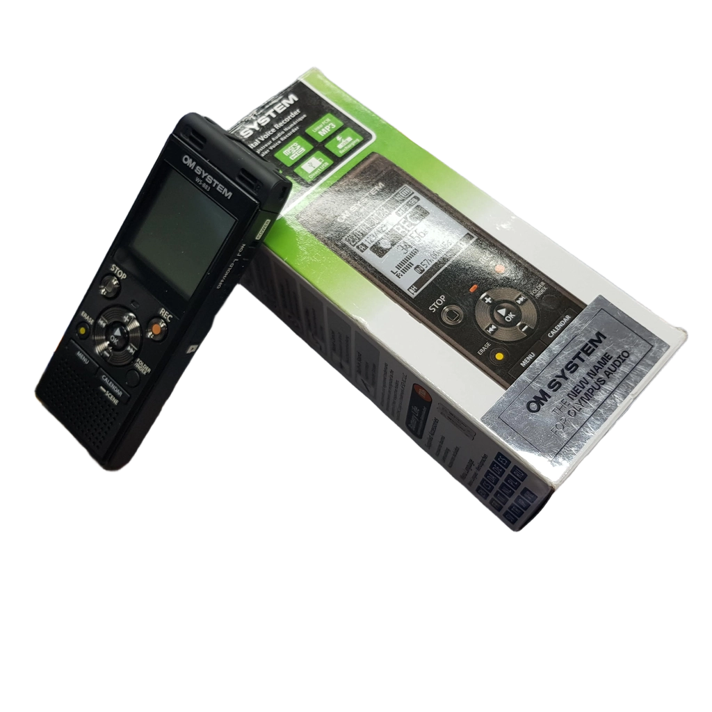 OM SYSTEM WS-883 Digital Voice Recorder 8GB (MR) (Tested)