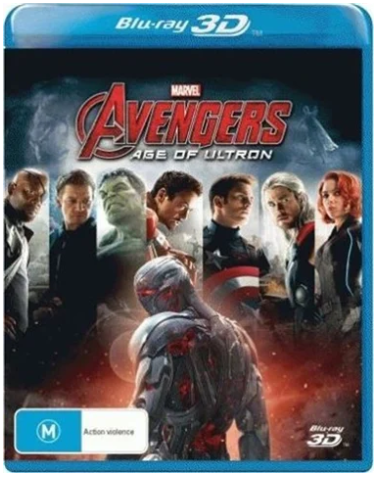 Avengers Age Of Ultron Blu Ray Very Good Condition