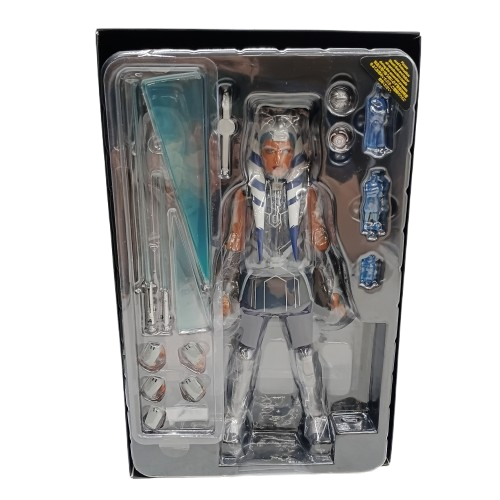 Hot Toys Star Wars TMS021 1/6th Scale Ahsoka Tano Collectible Figure, Like New In Box, With Brown Out Box (NA 1383197)