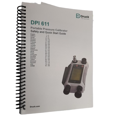 Druck DPI611 Pressure Calibrator (1407968) (MR)