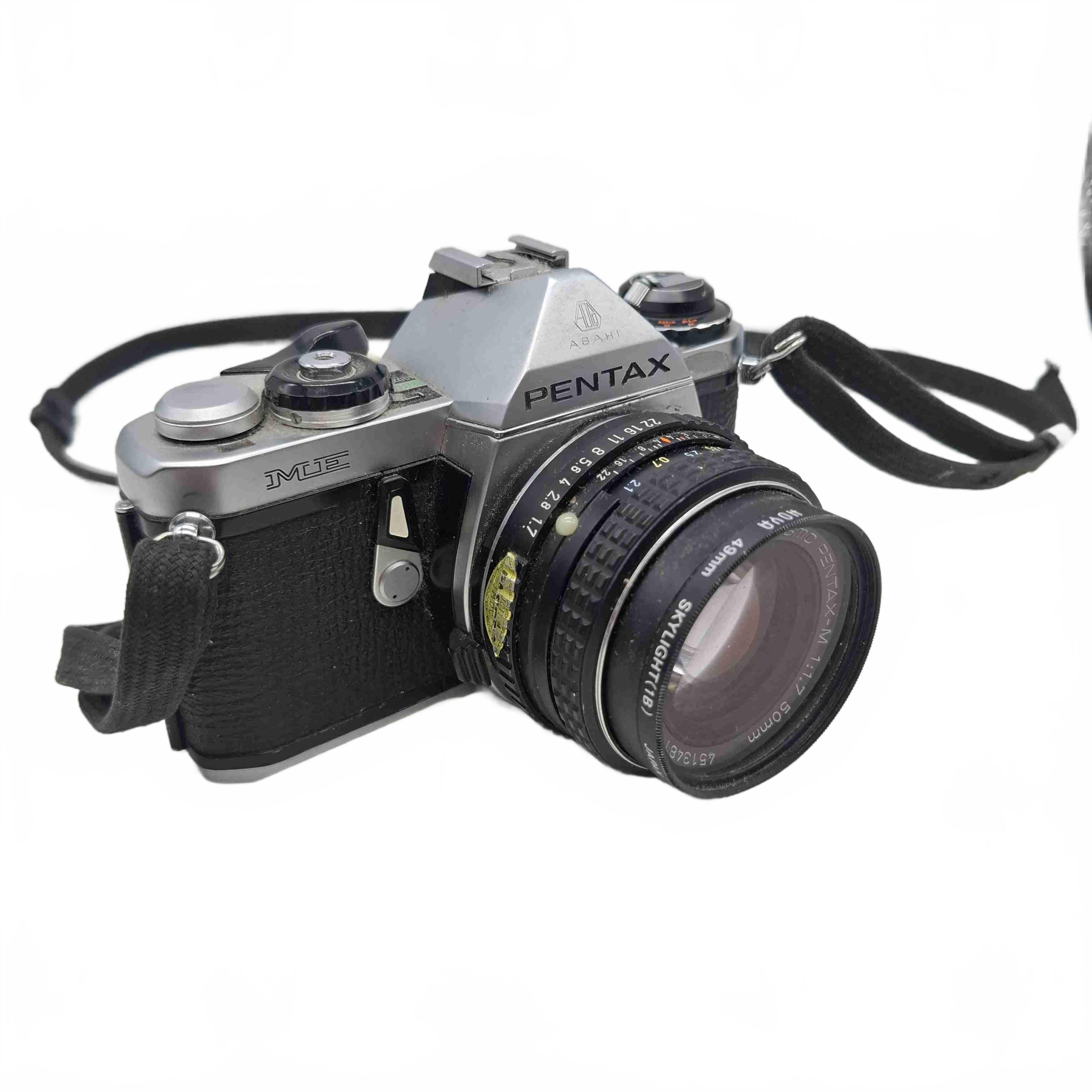 Pentax ME Black 35mm Film Camera (WR 1434985)