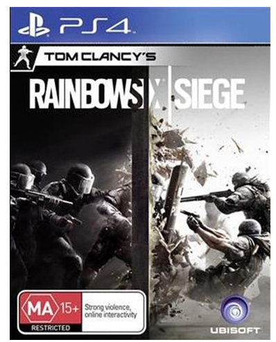 PS4 Game – Rainbow Six Siege – Good Conditon -0 With Manual (CP)