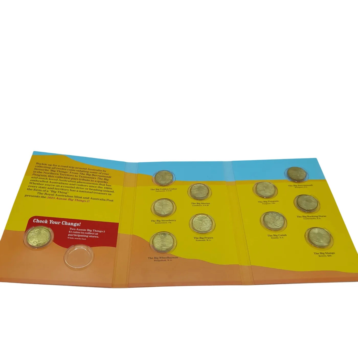 Aussie Big Things 2 Coin Collection – 11 Coins + Ram Roll (WL 1422723)