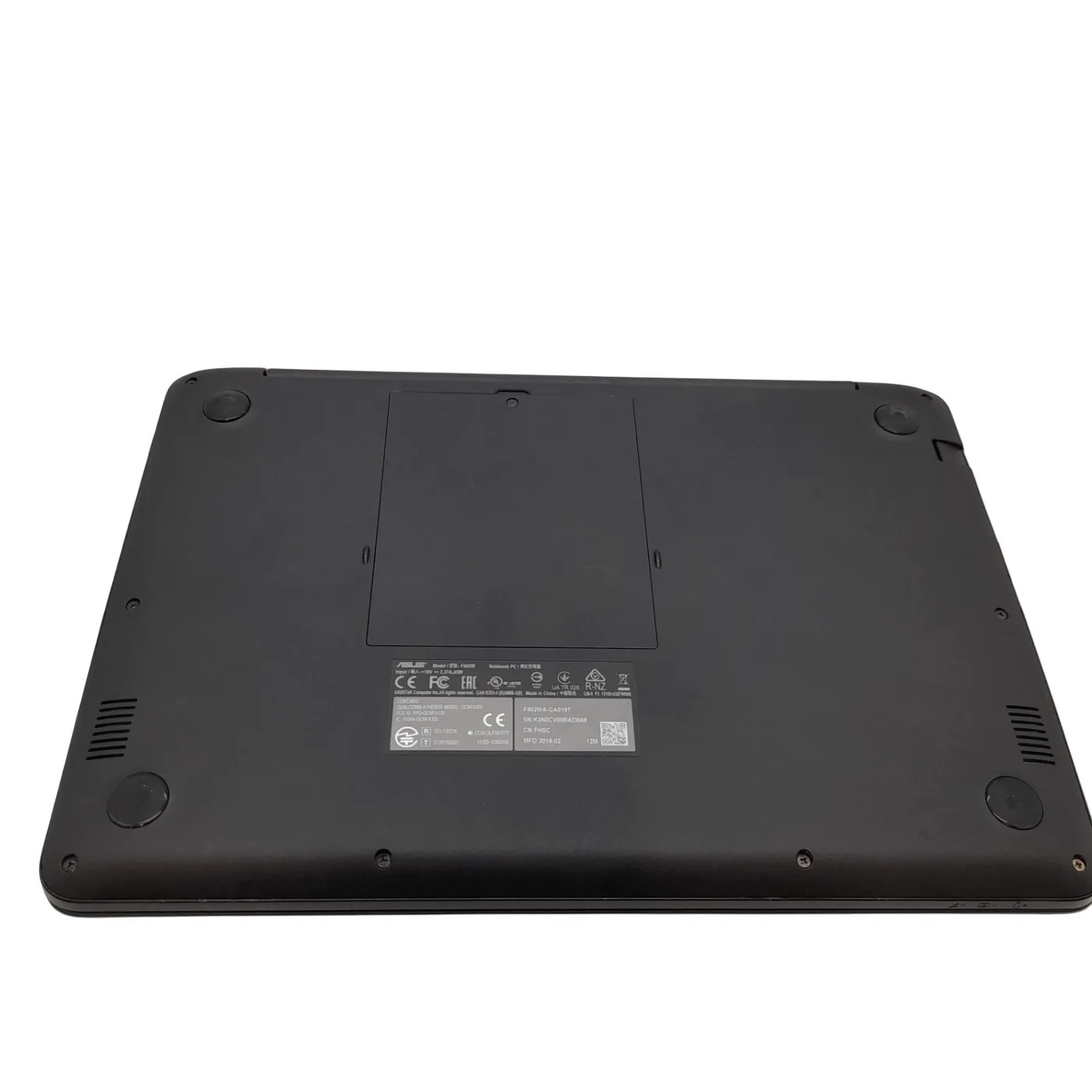 *Sold As Is* ASUS F402W Laptop – No Charger, BIOS Password Locked (WL)