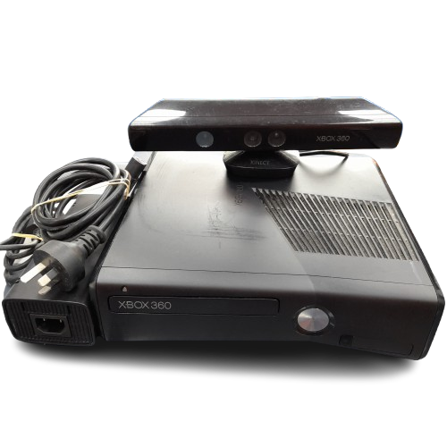 Microsoft Xbox 360 s 1439 Black With Cables