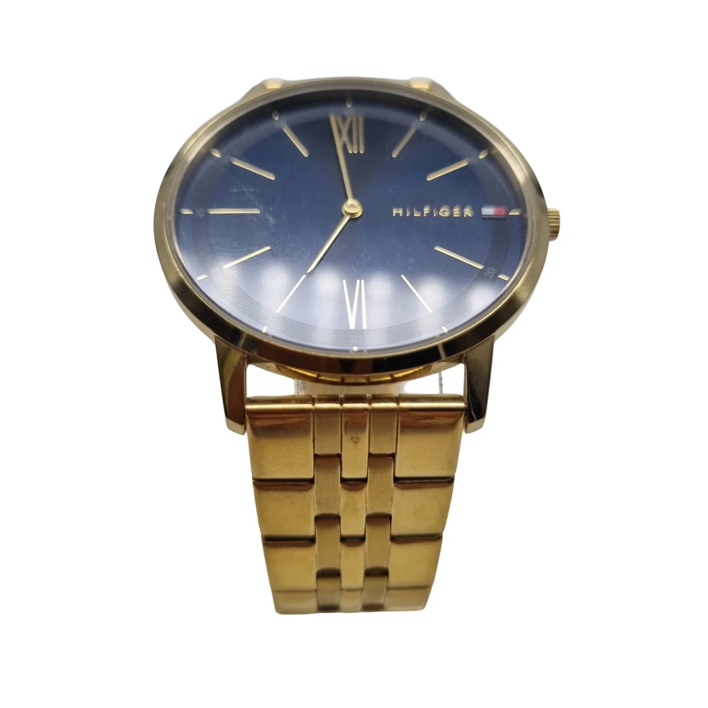 Tommy Hilfiger TH159 Men’s Watch with Gold Stainless Steel Band (WR 1372228)
