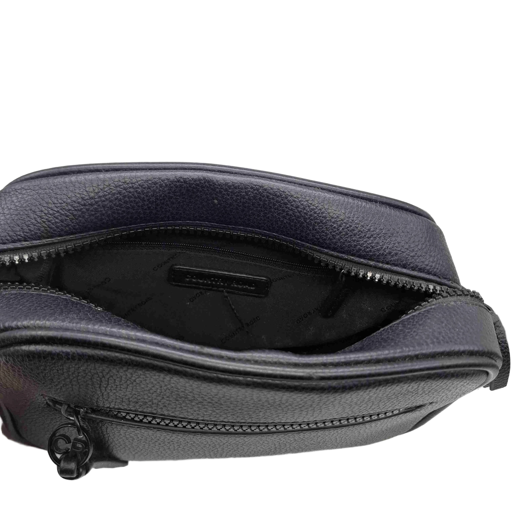 Country Road Black Leather Handbag (WR 1428773)