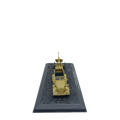 Combat Tanks Collection Kfz 15 Horch Brown Combat Tank Figure With Magazine In Case (CP)