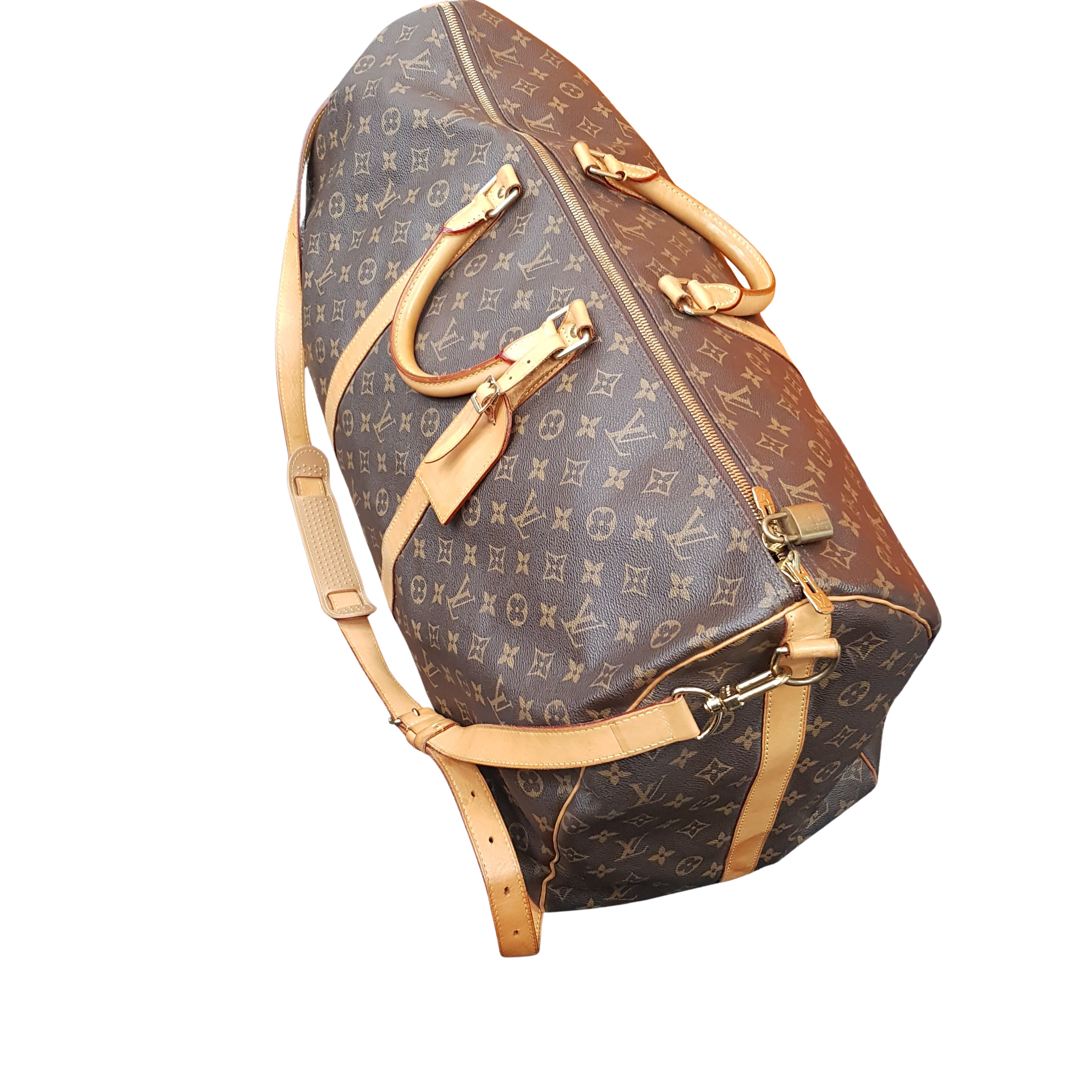 Louis Vuitton Monogram Canvas Bag With Entrupy Authentication Certificate (MR)