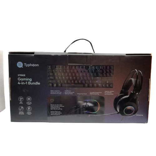 Qudo Strike Gaming Bundle 9341694636399 Black (LN)