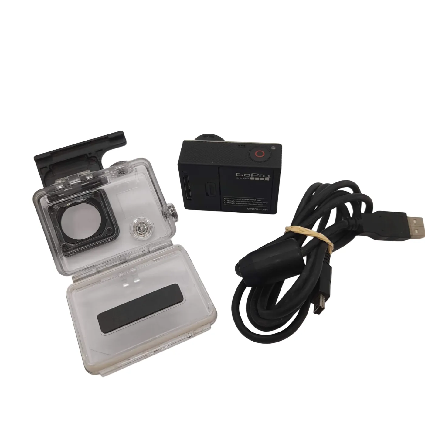 GoPro HERO3 CHDHE-301 12MP 4K Action Camera with Dive Housing and USB (WL 1397381)